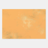 Gold Spritzer Fashion Color Trio Geschenkpapier Set (Vorderseite)