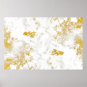 Gold spritzt Textur. Gestaltungselement für Pinsel Poster