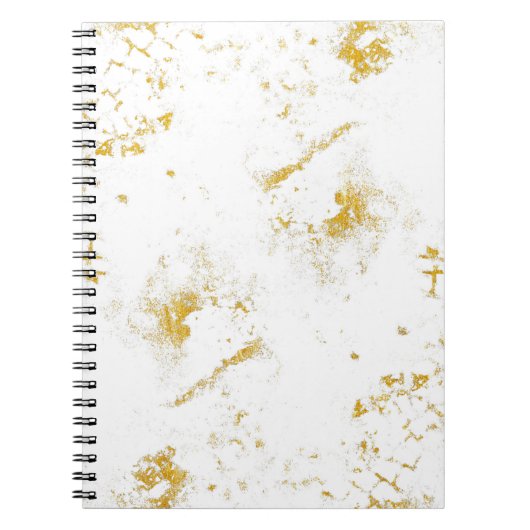 Gold spritzt Textur. Gestaltungselement Notizblock (Vorderseite)