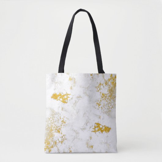 Gold spritzt Textur. Gestaltungselement Tasche (Vorderseite)