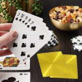 Gold Stainless Shiny Metallic Playing Cards Spielkarten (In Situ)