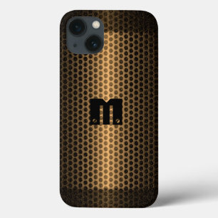 Gold Stainless Steel Metal Hole Case-Mate iPhone Hülle