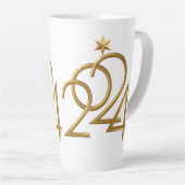 Gold Star 2024 Milchtasse (Rechte Ecke)