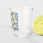 Gold Star Abstract Design Thunder_Cove Schnapsglas (Rechts)
