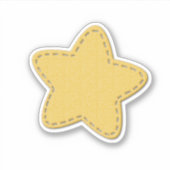 Gold Star Aufkleber (Vorderseite)