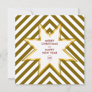 Gold Star Business Firmenlogo Weihnachten 