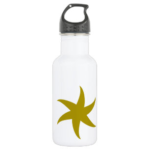 Gold Star Edelstahlflasche