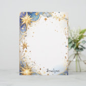 Gold Star Fantasy Briefbogen (Stehend Vorderseite)