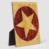 Gold Star Fotoplatte (Seite)