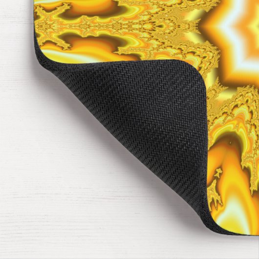 Gold Star Fraktal Mousepad (Ecke)