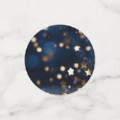Gold Star Glitter Konfetti (Klein Vorderseite)