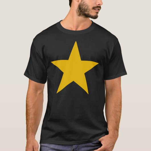 Gold Star Graphic T - Shirt (Vorderseite)