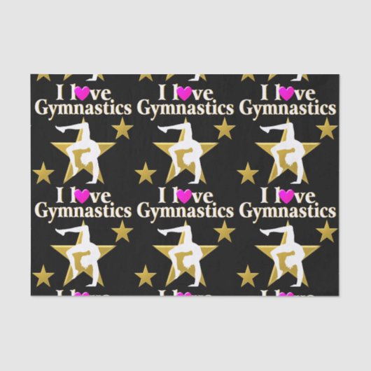 GOLD STAR GYMNAST SEIDENPAPIER (Vorderseite)
