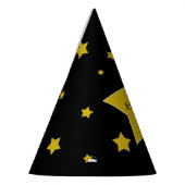 Gold Star Happy Birthday Hollywood Birthday Partyhütchen (Links)