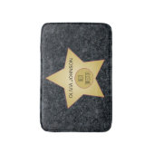 Gold Star Hollywood Superlative Badematte (Vorderseite Vertikal)