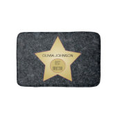 Gold Star Hollywood Superlative Badematte (Vorderseite)