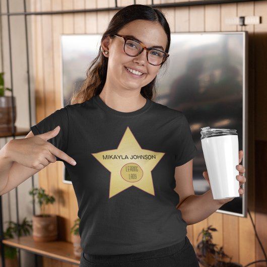 Gold Star Hollywood Superlative T-Shirt
