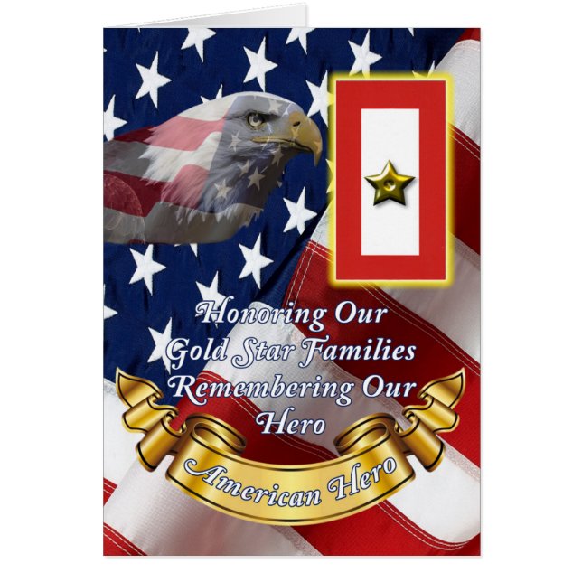Gold Star Honorarkarte (Vorne)