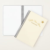 Gold Star Ideas Personalized Sketchbook Notizblock (Innen)