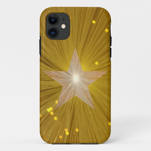"Gold" Star iPhone Case (Rückseite)