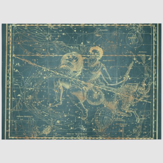 Gold Star Karten-Serie Design 20 Seidenpapier (Vorderseite)