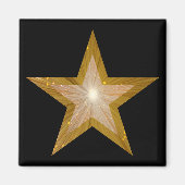 Gold Star Kühlschrankmagnet (Vorne)