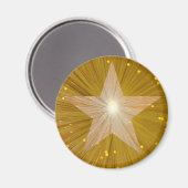 Gold Star Kühlschrankmagnet (Vorderseite/Rückseite)