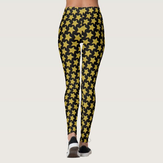 Gold Star Leggings (Rückseite)