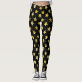 Gold Star Leggings (Vorderseite)
