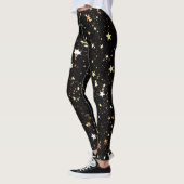 Gold Star Leggings - Komfortabel und stilvoll (Links)