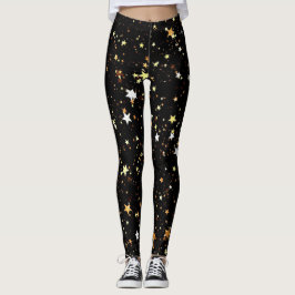 Gold Star Leggings - Komfortabel und stilvoll