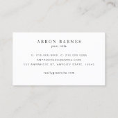 Gold-Star-Logo Visitenkarte (Rückseite)