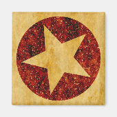 Gold Star Magnet (Vorne)