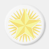 Gold Star Magnet (Vorne)