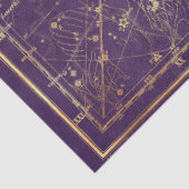 Gold Star Map Design 3 Seidenpapier (Ausschnitt)