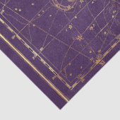 Gold Star Map Design 5 Seidenpapier (Ausschnitt)