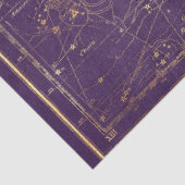 Gold Star Map Design 7 Seidenpapier (Ausschnitt)