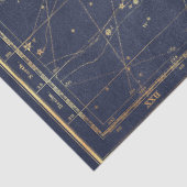 Gold Star Map Series Design 10 Seidenpapier (Ausschnitt)