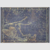 Gold Star Map Series Design 13 Seidenpapier (Vorderseite)