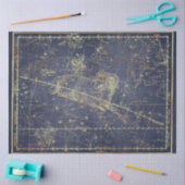 Gold Star Map Series Design 14 Seidenpapier (Basteln)