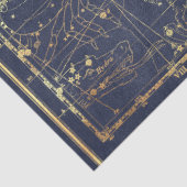 Gold Star Map Series Design 16 Seidenpapier (Ausschnitt)