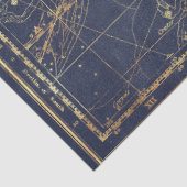 Gold Star Map Series Design 18 Seidenpapier (Ausschnitt)