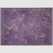 Gold Star Map Series Design 19 Seidenpapier (Vorderseite)