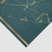 Gold Star Map Series Design 21 Seidenpapier (Ausschnitt)