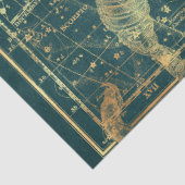 Gold Star Map Series Design 23 Seidenpapier (Ausschnitt)