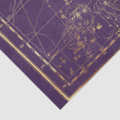 Gold Star Map Series Design 25 Seidenpapier (Ausschnitt)