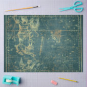 Gold Star Map Series Design 26 Seidenpapier (Basteln)