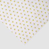 Gold-Star-Muster metallisch stilvoll Seidenpapier (Ausschnitt)