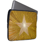 "Gold" Star Neopren Notebook-Ärmel 13" Laptopschutzhülle (Vorne Rechts)