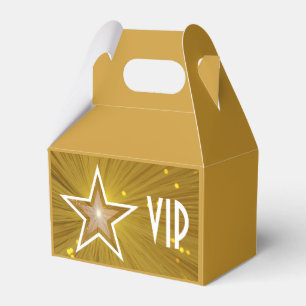 Gold Star Print VIP Günstige Box Geschenkschachtel